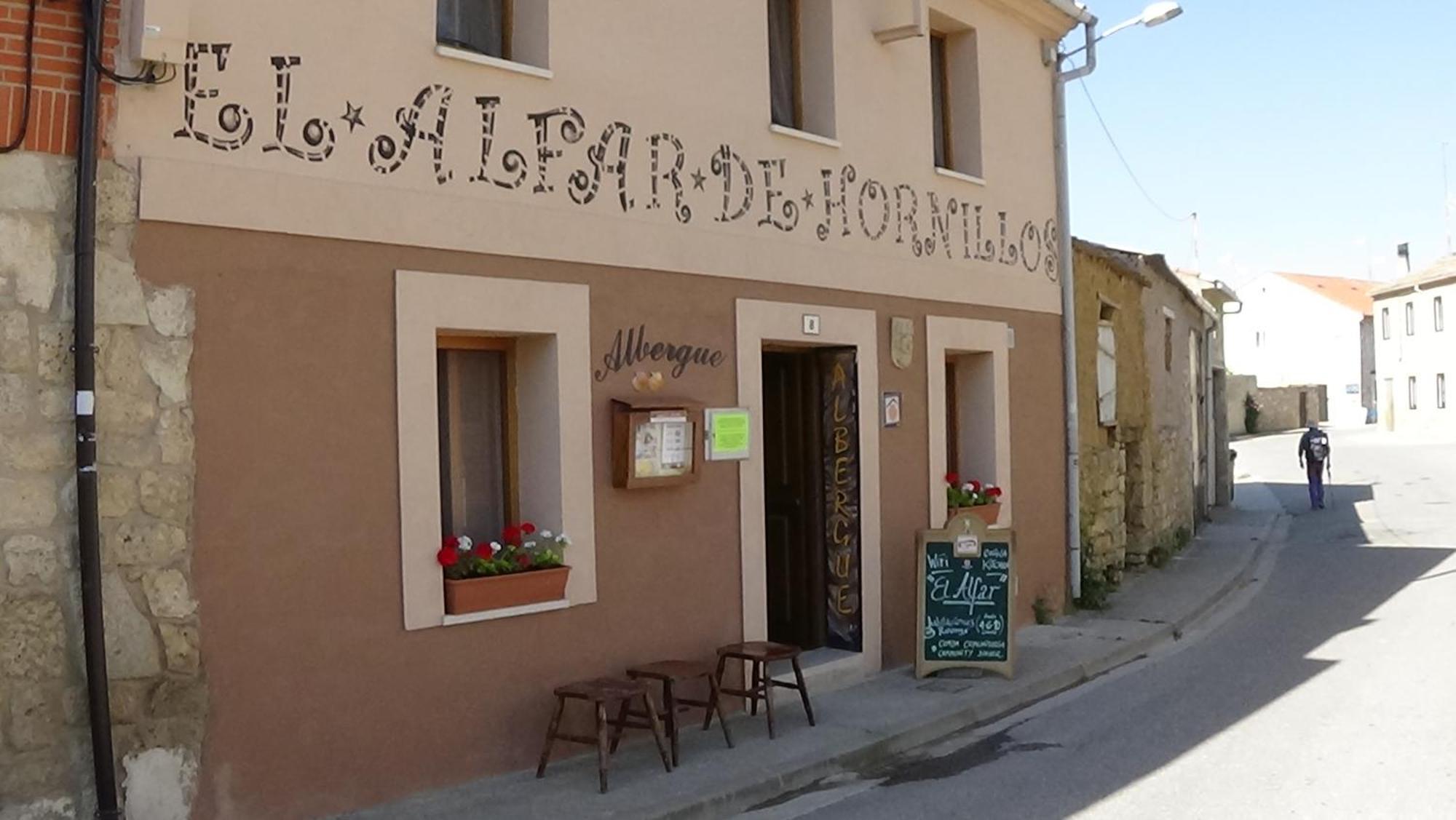 Albergue El Alfar/Pilgrim Hostel Hornillos del Camino Buitenkant foto